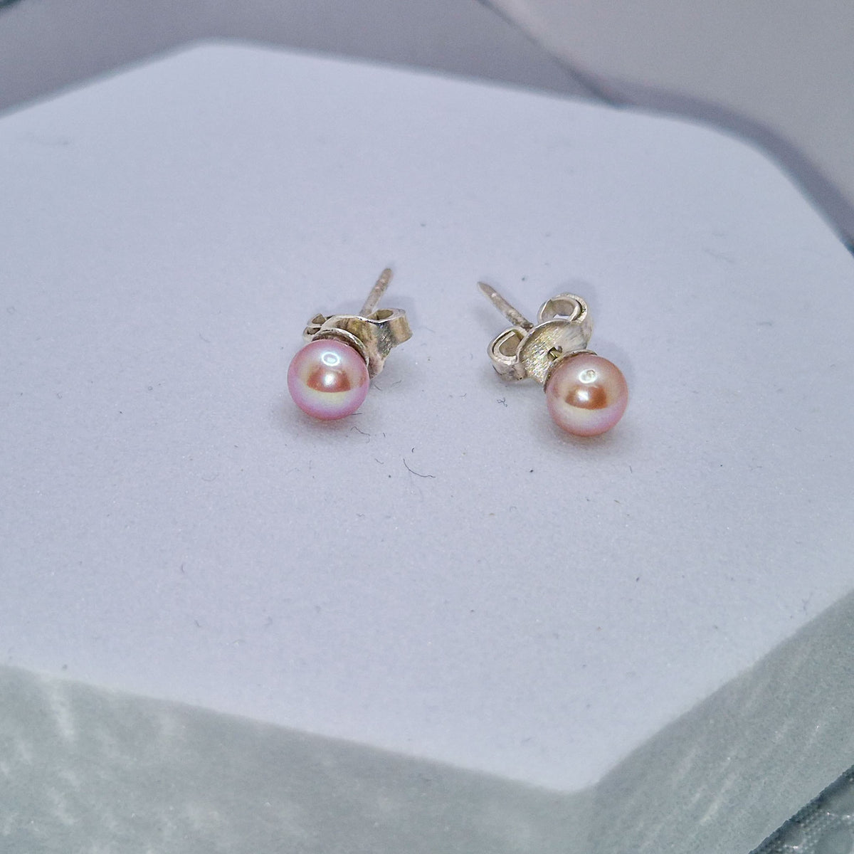 Freshwater Pearl Silver Earrings
